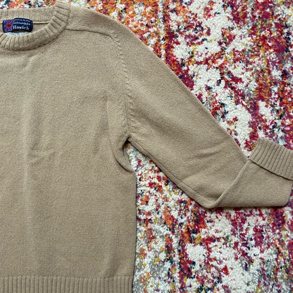 Scottish Design Exclusively for Hawick Vintage Wool Sweater